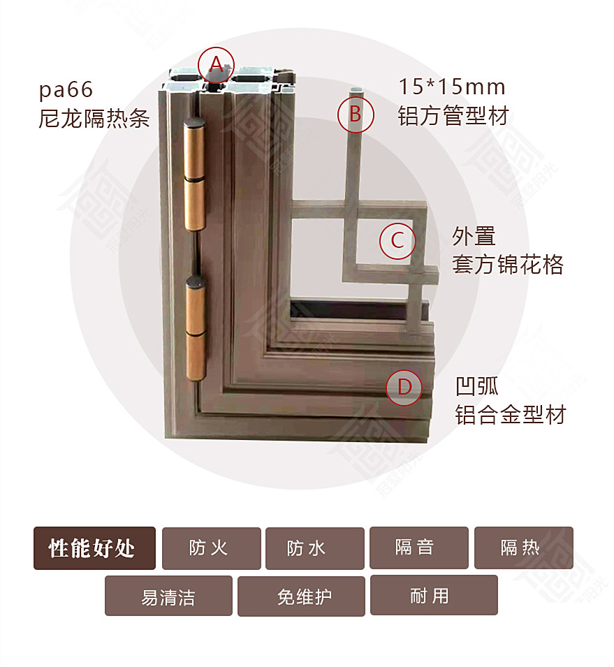 铝合金仿古型材