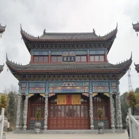 仿古门窗是寺庙建筑中的理想选择，换一次用终生【冠墅阳光】