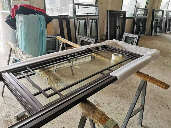 新中式仿古铝合金门窗