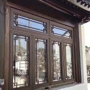中式格子门窗怎么清理「冠墅阳光」
