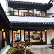 中式简约门窗展现新中式生活「冠墅阳光」