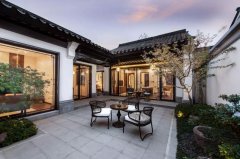 中式小院门窗，打造舒适居所「冠墅阳光」