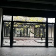 简约现代中式装修门窗，实体厂家样板间参照「