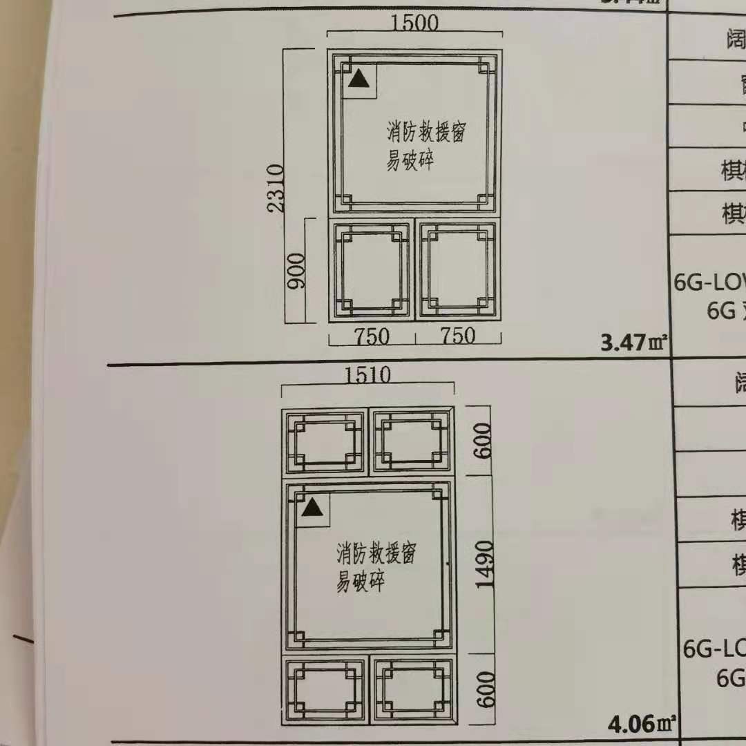 铝合金中式门窗样式