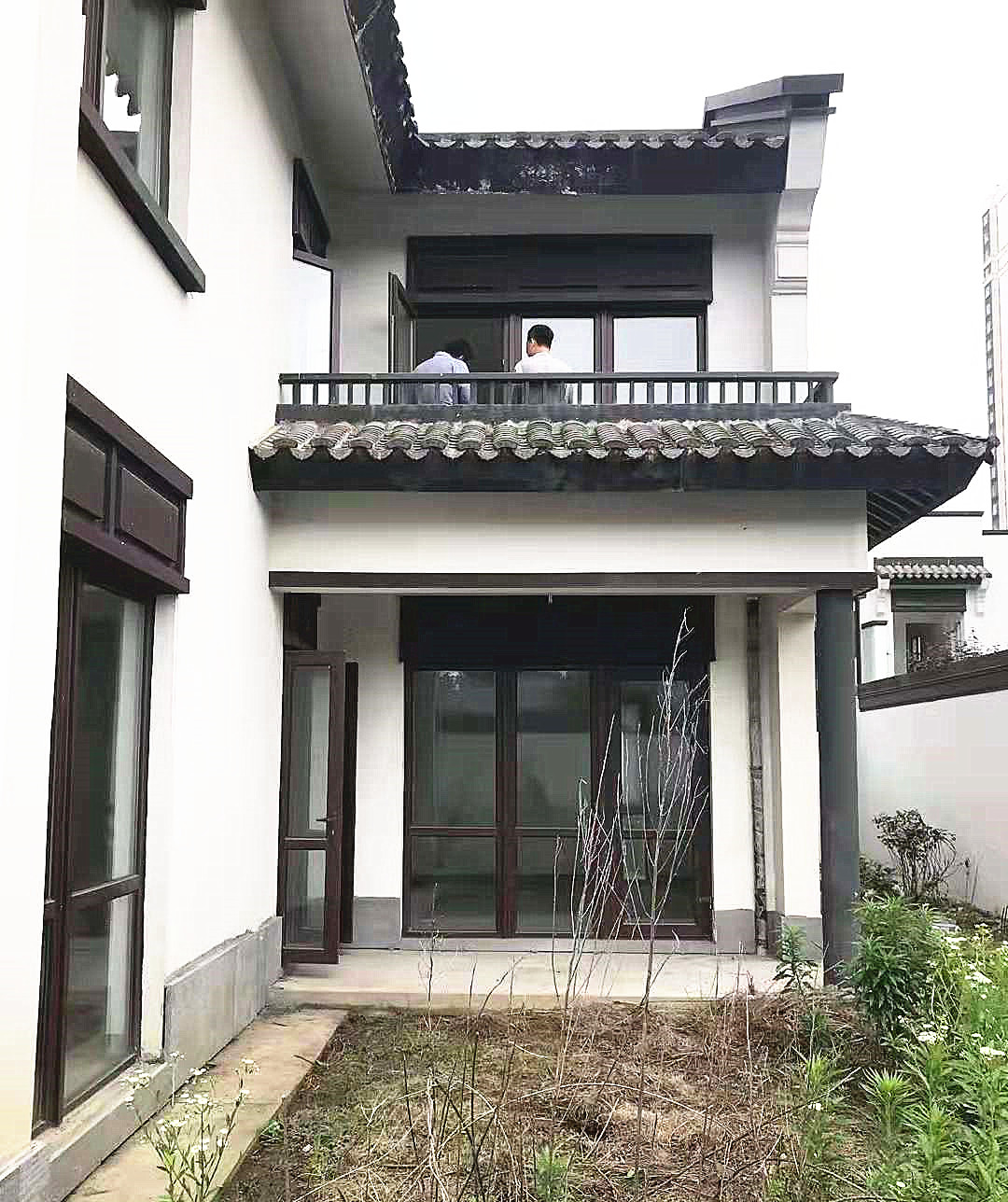 中式装修别墅门窗