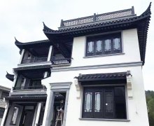 新中式独栋别墅门窗，就是这么有范「冠墅阳光