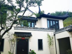 新中式古典门窗装饰新中式风格家「冠墅阳光」
