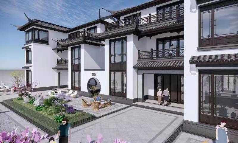 自建别墅中式门窗设计图